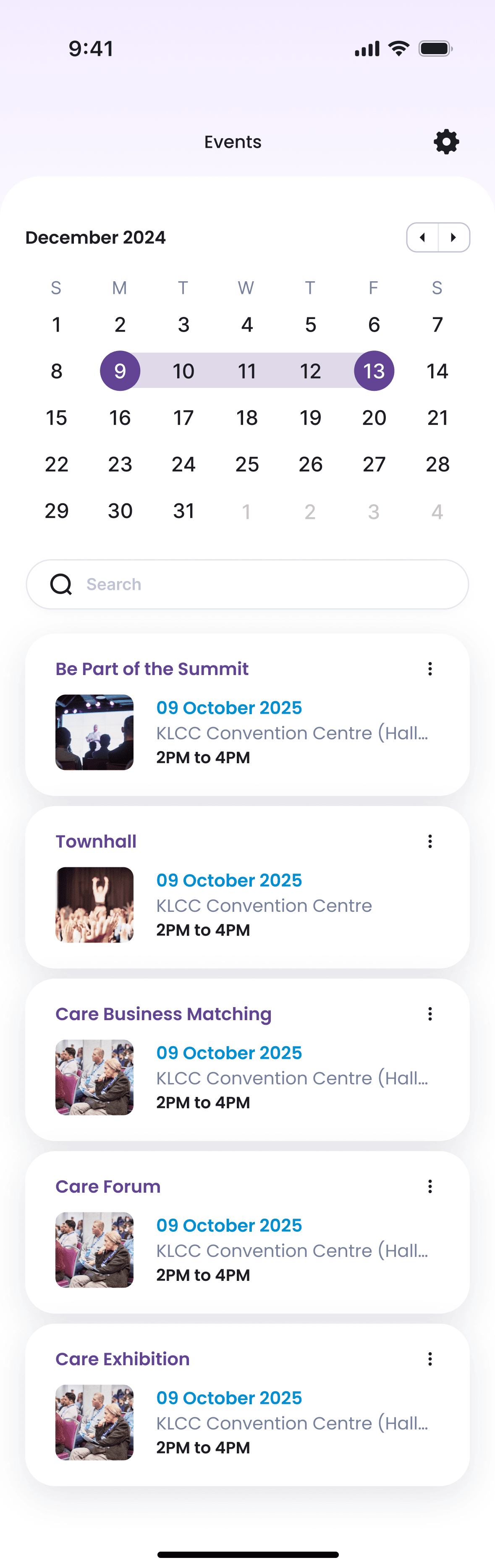 Scanner App for Selangor International Care Summit