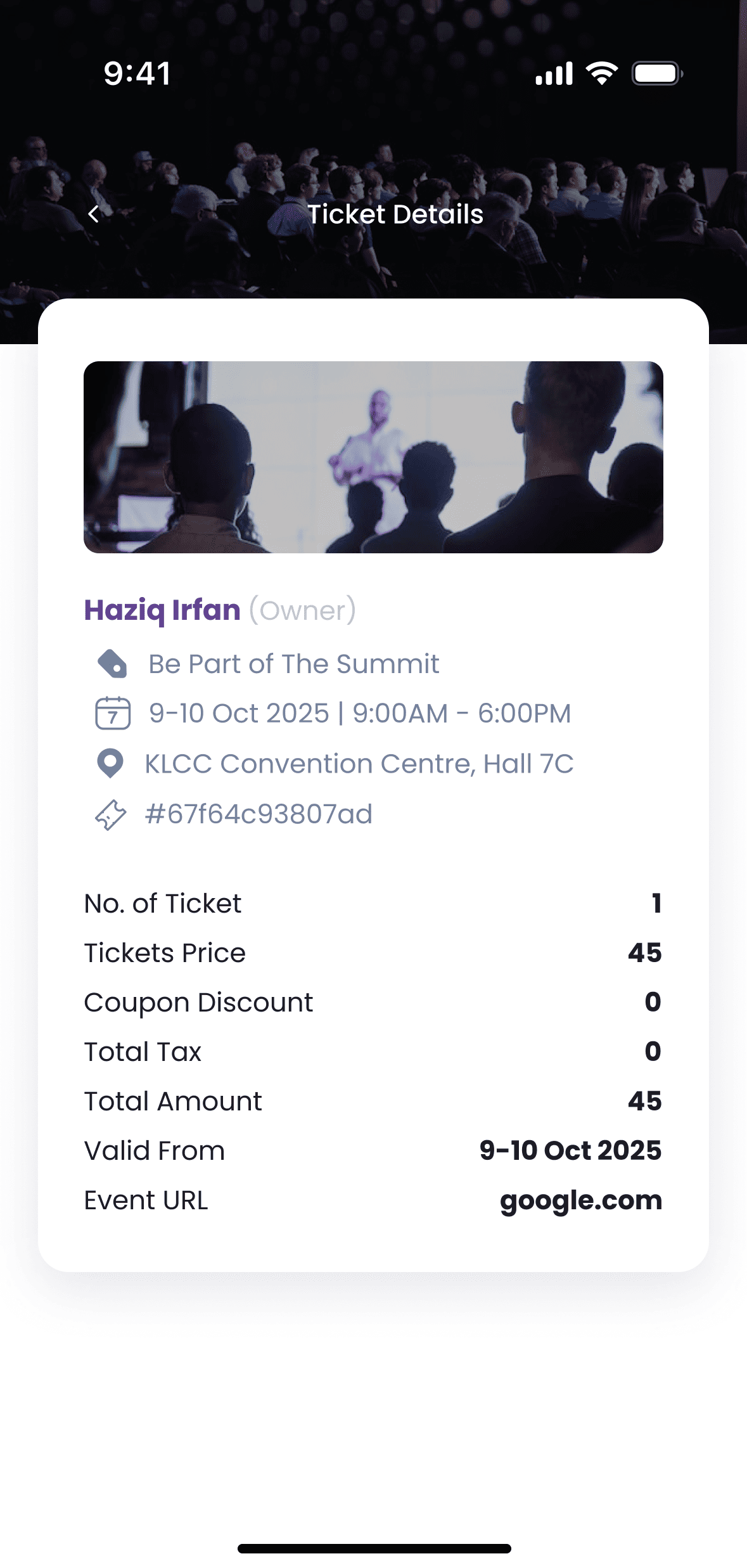 Scanner App for Selangor International Care Summit image 5